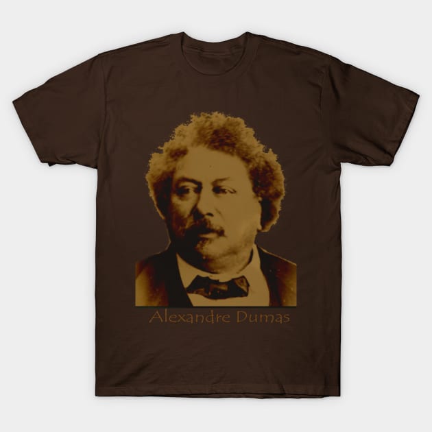 Alexandre Dumas T-Shirt by mindprintz